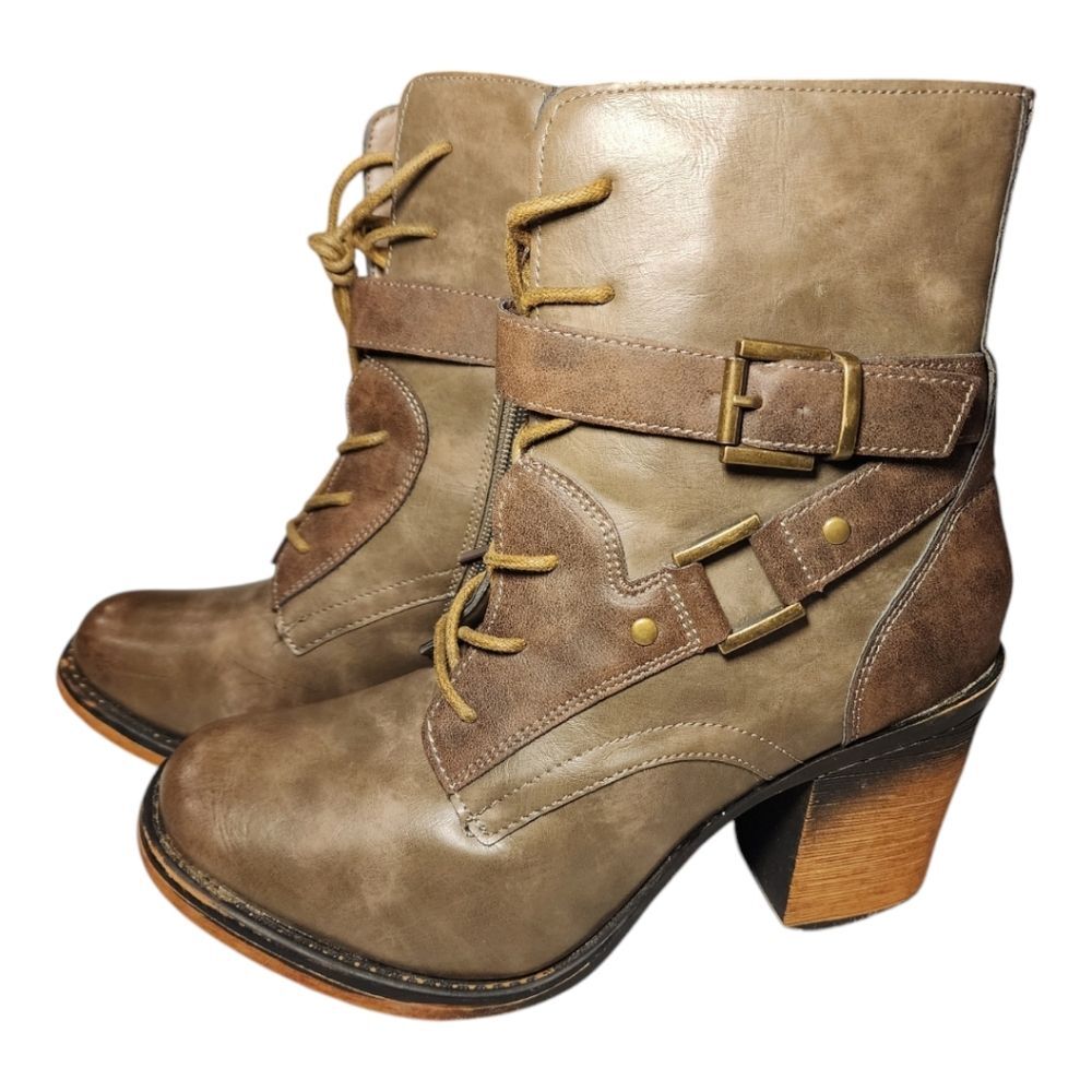 Pierre Dumas Ravenna-18 Women’s Ankle Boot Size 9 Brown